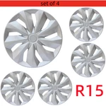 Set Of 4 Fits For 2011-2022 Volkswagen Golf Silver Wheel Rim Cover Hubcap 15". Fixed Price $42.99.