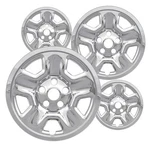 Impostor Chrome Wheel Skins 17 Inch Rims Set Of 4 For Jeep Gladiator Wrangler. Fixed Price $38.95.