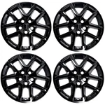 4PC 17" Gloss Black Snap-on Wheel Skins Covers For 22-24 Chevy Equinox. Fixed Price $165.99.