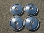Genuine 1966 Oldsmobile 14 Inch Hubcaps Wheel Covers. Fixed Price $44.00.