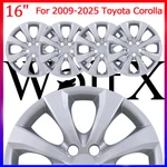 4 Pack Inch Hub Caps Full Rim Wheel Covers For 2009-2026 Toyota Corolla R16. Fixed Price $46.99.