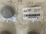 36 Quantity Nos Chevrolet Corvette Carbon Flash Ring Black Painted Button Caps. Fixed Price $299.99.