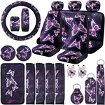 22 Pieces Butterfly Car Accessories Set, Center Console Armrest Pad. Fixed Price $75.58.
