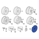 For Volkswagen Jetta 2015-2017 5C0601147EQLV Wheel Cover. Fixed Price $122.70.