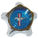 Scott Drake Blue Styled Steel Single Wheel Center Cap Mustang 1967. Fixed Price $45.05.