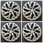 New Wheel Covers Hubcaps Fits 2017-2018 Toyota Corolla Le 16" Silver Set Of 4. Fixed Price $47.00.