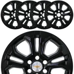 For 2022-2026 Chevrolet Silverado 1500 Black 20" Wheel Skins Hub Caps Rim Covers. Fixed Price $149.99.