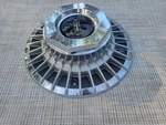 Lincoln Center (1) Chrome Oem Plastic #D84C1A097A For 15" Dish Wheel 1975-1979. Fixed Price $29.99.