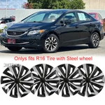 For Honda Civic Lx 16" Set Of 4 Snap Full Hub Caps Car Wheel Covers Steel Rim. Fixed Price $69.12.