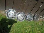 86 87 88 Pontiac 6000 Tempest Grand Am Wheel Cover 14" Set. Fixed Price $75.00.