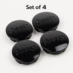 Jeep Set Of 4 Black 63MM Wheel Center Caps Grand Cherokee, Wrangler, Compass. Fixed Price $18.99.