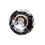 Rolls-royce Centre Hub Cover Chrome For Ghost Wraith Dawn (black). Fixed Price $210.00.