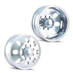 17X6.5 Ion 167 Polished Gm/dodge/ford Dually Wheels 8X6.5 Set Of 4. Fixed Price $1025.10.