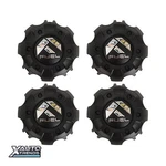 4 X Fuel Off-road Matte Black Wheel Center Cap 1001-59B. Fixed Price $116.00.