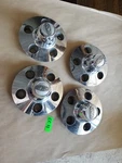 (4) Cragar 14815-29161 4-3/4 1960'S Truck Chrome Center Hubcaps Set Used. Fixed Price $80.00.