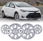 Set Of 4 16" Wheel Covers Full Rim Snap On Hubcaps For 2009-2026 Toyota Corolla. Fixed Price $47.77.