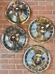 1963 Ford Galaxie 500 Fairlane Falcon Hubcaps Wheel Covers Spinners Rare. Fixed Price $300.00.
