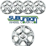2018-2023 Jeep Wrangler Sport # 7920P-C 17" 5 Spoke Chrome Wheel Skins SET/4. Fixed Price $99.99.