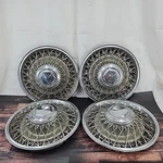4X 1979-1989 Mopar Wire Spoke 15 In Hubcaps Fits Diplomat New Yorker 5TH Avenue. Fixed Price $155.97.