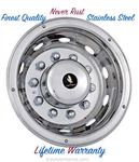 22.5" Rear Wheel Simulator Hubcap Rim Cover 10 Lug Rv Semi Truck Bus Shallow. Fixed Price $234.44.