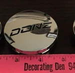Donz Wheels Chrome Center Caps # D0-CAP Custom Hub New. Fixed Price $25.00.