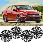 Set Of 4 15" Wheel Covers Full Rim Snap On Hub Caps Replacement Kia Forte. Fixed Price $58.50.