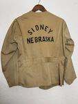 Vintage 1940S-1950S 10-X Reeves Army Twill Shooting Jacket With Leather Pads 44. Fixed Price $195.00.