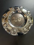 Oem 2017-2024 F250 King Ranch Chrome And Beige 10 Lug Center Cap HC3C-1A096-SB. Fixed Price $150.00.