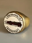 Vintage Indianpolis 500 Motor Speedway Adjustable Ring Race Car. Fixed Price $65.00.