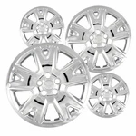 Set Of 4 Hubcaps 17 Inch Chrome Abs Wheel Covers 2013 - 2016 Ford Escape. Fixed Price $87.95.