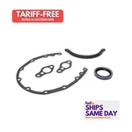Cometic C5051, Kit Composite Sbc Timing Cover Set W/thick Front. Fixed Price $43.99.