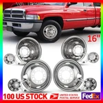 4PCS Ford E350 E450 Van 16" Wheel Simulators Hub Caps Dually Rim Covers. Fixed Price $242.69.