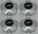 Deal 1997 - 2004 Ford F150 Svt Lightning 18" Silver Wheel Rim Center Caps. Fixed Price $96.50.