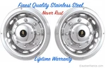 19.5" Universal Ring Mount Stainless Wheel Simulator Rim Liner Hubcap Covers 2. Fixed Price $256.48.