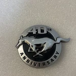 Ford Mustang 40TH Anniversary Lt Fender Emblem, 2004 Part Number 4R3J16C149AB. Fixed Price $18.99.