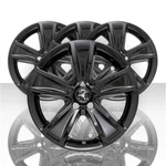 4 Fit Dodge Challenger 2015-2021 Black 18" Wheel Skins Hub Caps Full Rim Covers. Fixed Price $122.99.