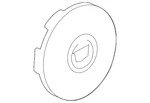 Genuine Gm Button Style Center Cap With Crest And Wreath Logo 09599024. Fixed Price $45.76.