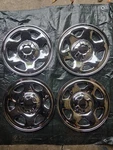 2008-2012 Ford Escape 16" Chrome Steel Rim Wheel Skins 687P-C Old Stock SET/4. Fixed Price $90.00.