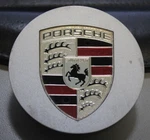 Oem Porsche Center Hub Cap 7L5601149K 7L5601149A Silver Slightly Concaved. Fixed Price $36.00.