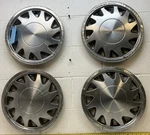 Oem Mopar Set Of 14" Hub Caps 4284682 1988-1990 Plymouth SUNDANCE(5479). Fixed Price $76.46.