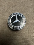 Single Oem Black Center Cap For Mercedes-benz 222 400 21 75MM Fits Most. Fixed Price $10.00.
