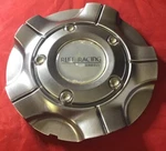 One Used Ruff Racing Dark Gray Aftermarket Wheel Rim Center Cap PCA0290/7770. Fixed Price $19.00.