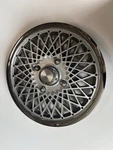 One Factory Original 1984 Plymouth Laser 14 Inch Hubcap Wheel Cover 445. Fixed Price $20.00.