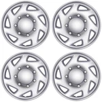 Ford 4-PACK Hubcaps: Wheel Covers Compatible With Van 1998-2023, Truck &.... Fixed Price $145.69.