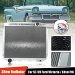 18"X24" Core 3 Row Radiator 1957-59 Ford Fairlane Ranchero Edsel Mercury V8. Fixed Price $149.88.