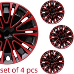 Black & Red Set (4PCS) Fit For Suzuki Kizashi 2005-2006 15" Hubcaps Wheel Covers. Fixed Price $42.44.