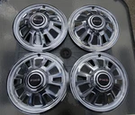 (4) Used Oem Gm Single 14" Hub Cap 09786453 "pmd" 1967 - 1968 Pontiac Tempest. Fixed Price $79.95.