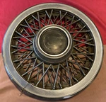 Mercury Cougar 14" Wire Hubcap Wheel Cover 1983 1984 1985 1986 1987 1988 Oem. Fixed Price $24.00.