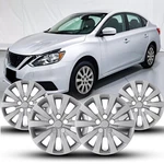 Set Of 4 16" Hubcaps For 2013-2019 Nissan Sentra 11-17 Leaf Wheel Covers. Fixed Price $42.99.