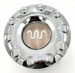 Oem 2017-2024 F250 King Ranch Chrome And Beige 10 Lug Center Cap HC3C-1A096-RB. Fixed Price $143.99.